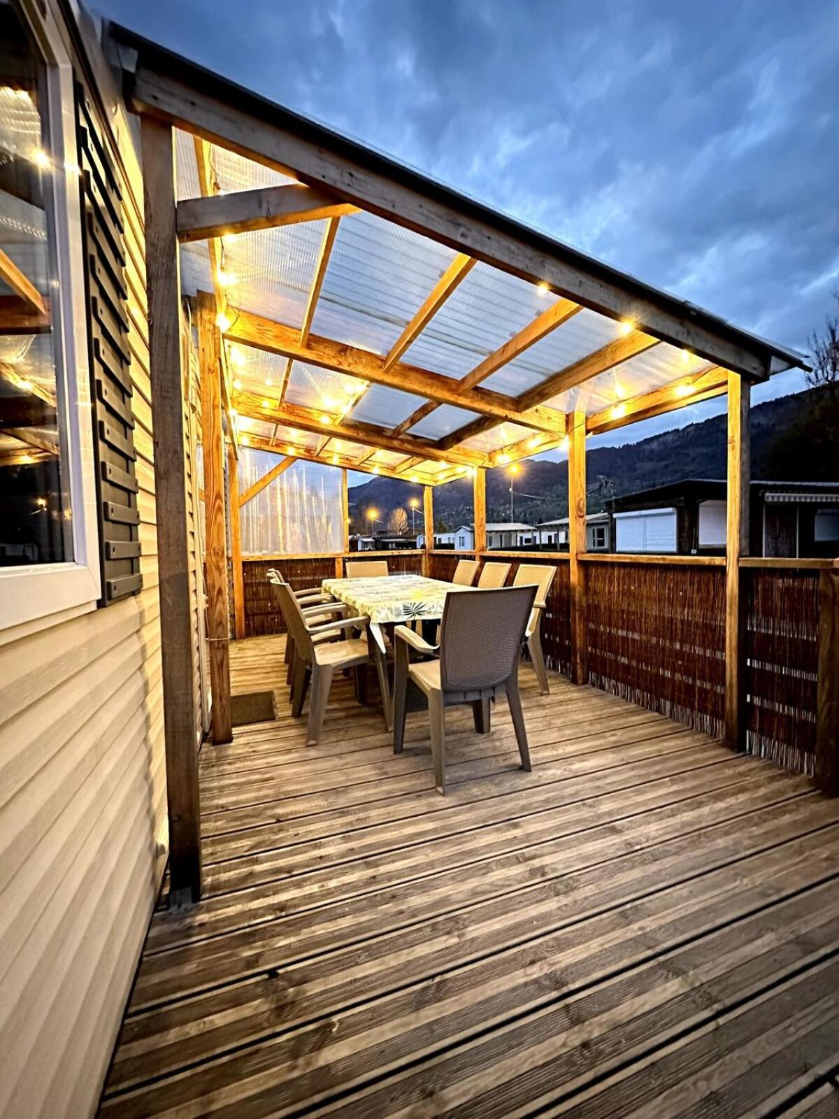 Bungalow 3 Chambres Pour 6 Pers Avec Climatisation Camping 3 Etoiles Самоен Экстерьер фото