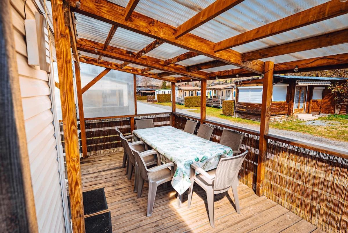 Bungalow 3 Chambres Pour 6 Pers Avec Climatisation Camping 3 Etoiles Самоен Экстерьер фото